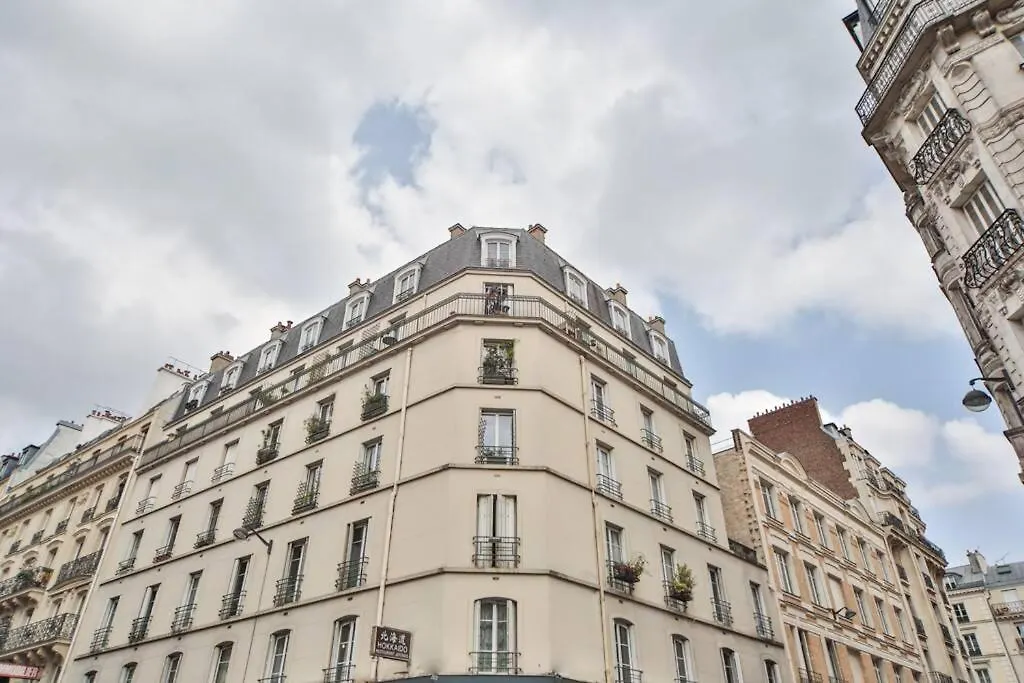 Appartement De Charme Proche Du Canal Saint-Martin Париж Франция
